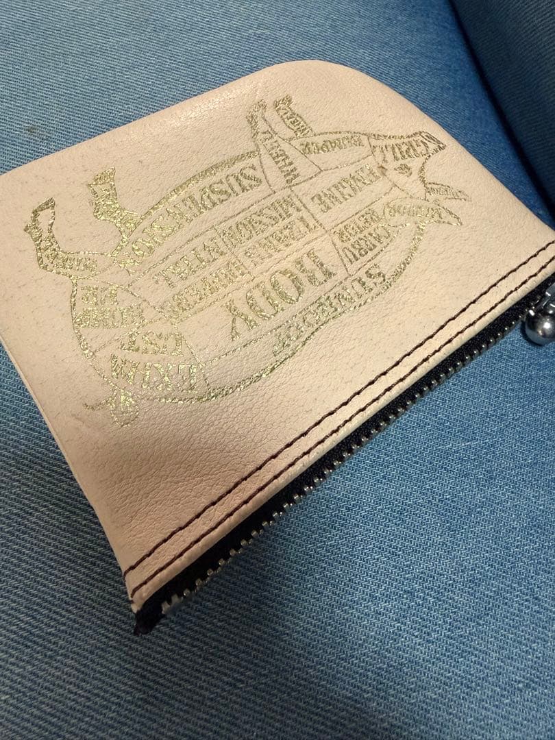 未使用　ポークチョップ 福禄寿 バイカーウォレット PORKCHOP 財布