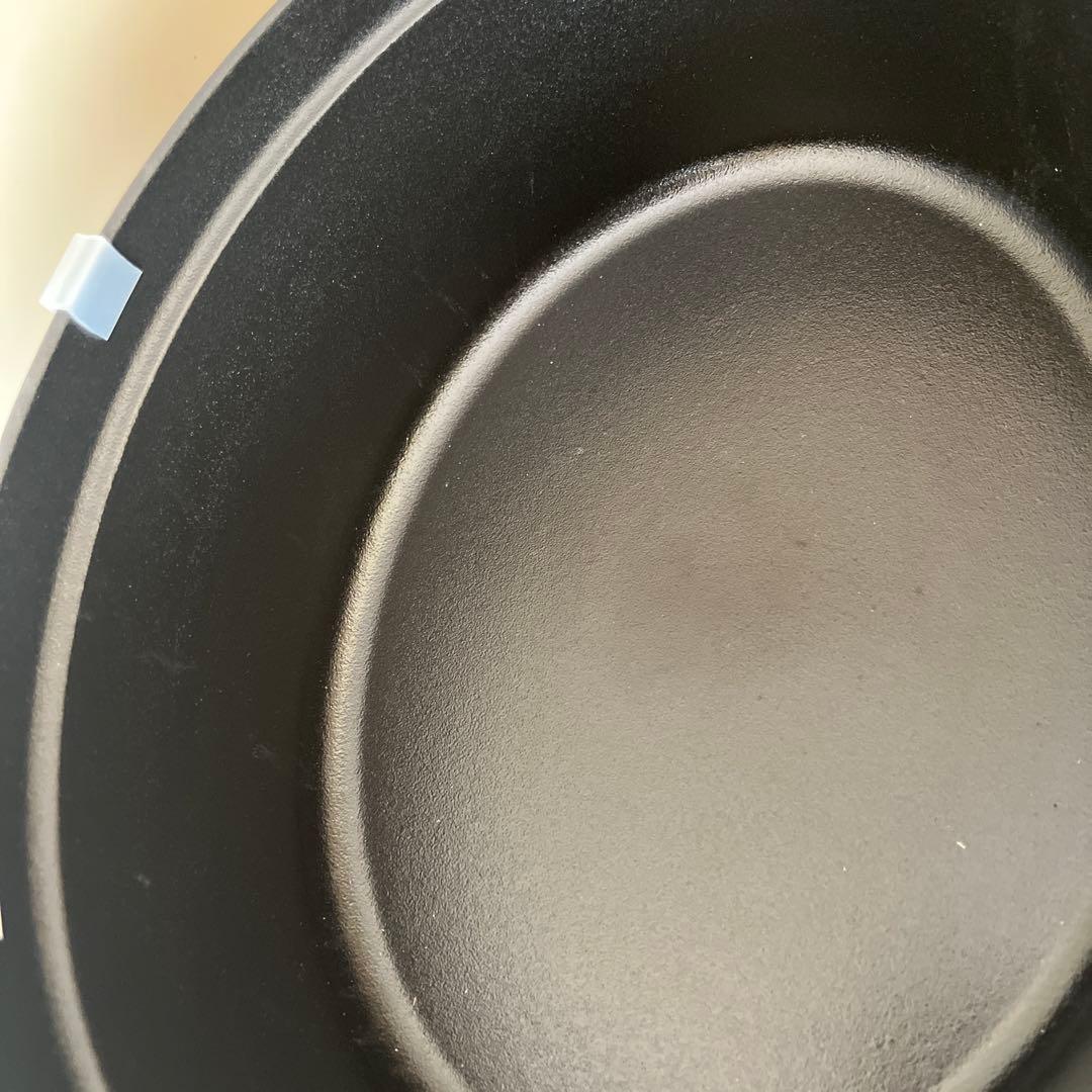 ストウブ　ココットオーバル　27センチ　ブラック　サービングスプーン付き