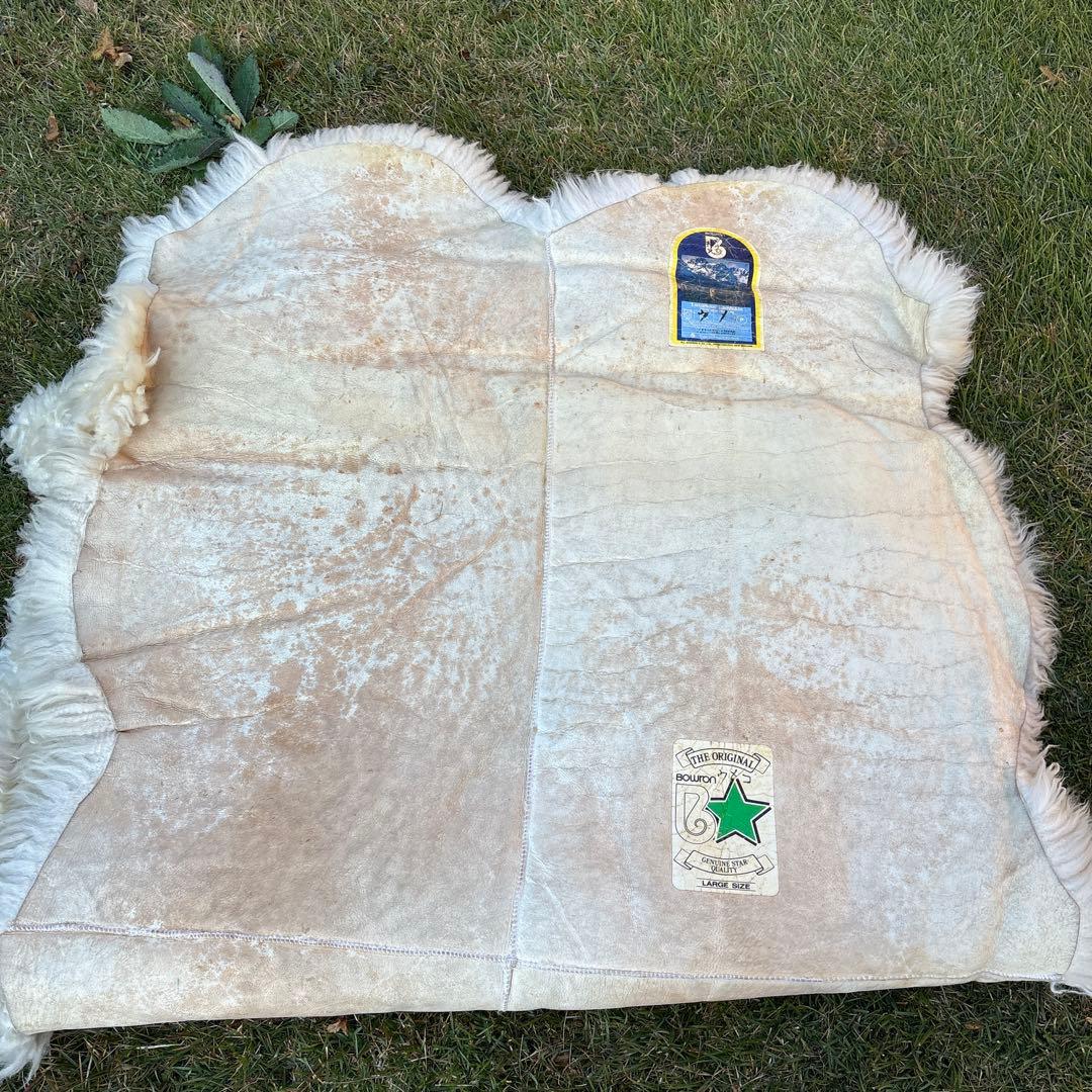 C*t様 羊毛ラグ 長毛　ムートン 大きな ニュージーランドBowron ボーロ