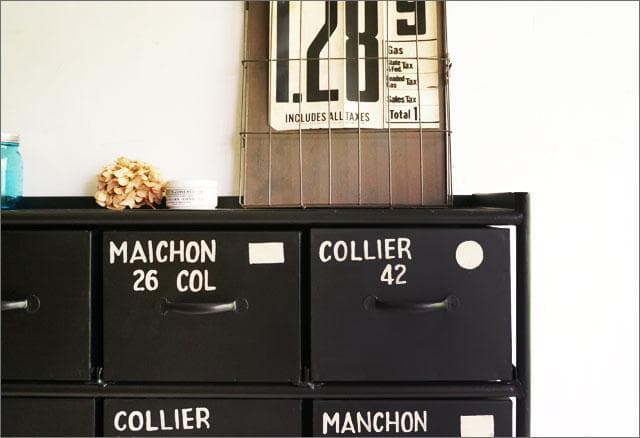 スチール１２ドロワーラック（ワイドタイプ）/インダストリアル 収納 棚