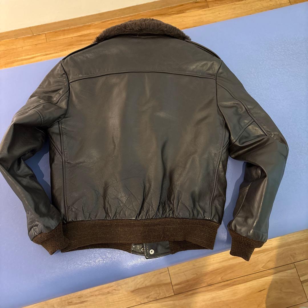 【USA製 80s 】Cooper G1レザージャケット 38 IDEAL本革