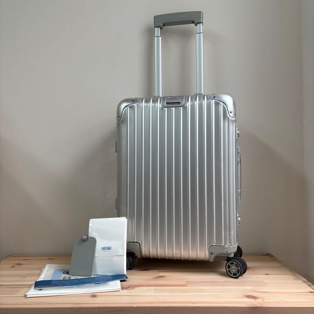 美品　RIMOWA TOPAS CABIN 32L キャリーケース　機内持ち込○