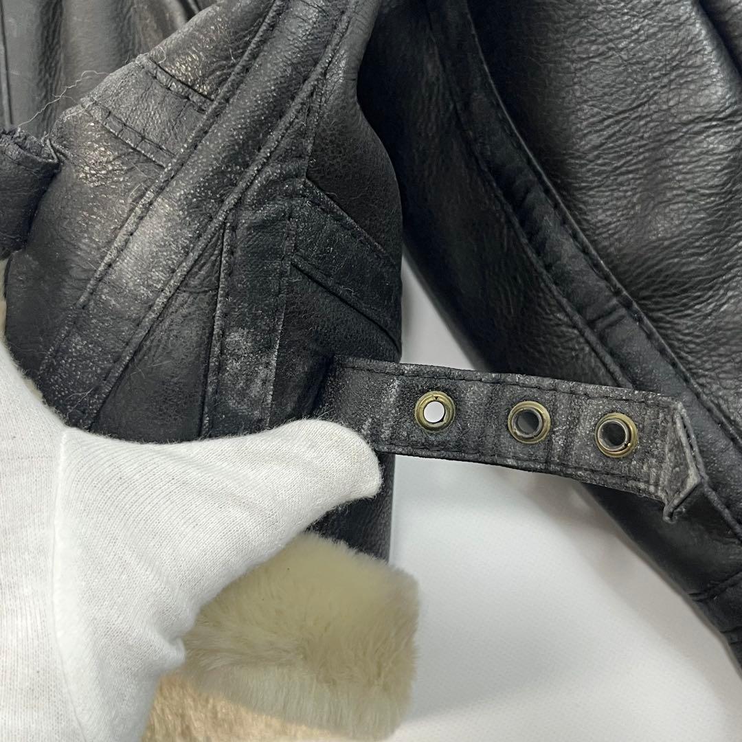 訳あり　未使用　SUNTRY BOSS ジャン　2000年限定　B-3 レザー