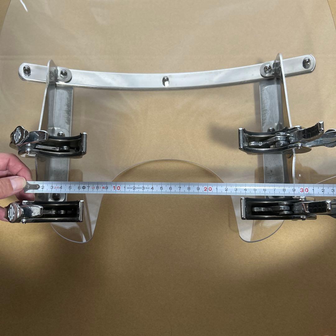 ハーレー FXDBストリートボブ 純正 ウインドシールド デタッチャブル