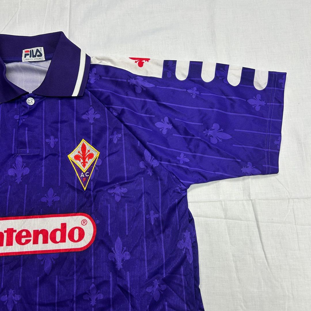 FILA フィオレンティーナ ユニフォーム 任天堂 98/99 ゲームシャツ