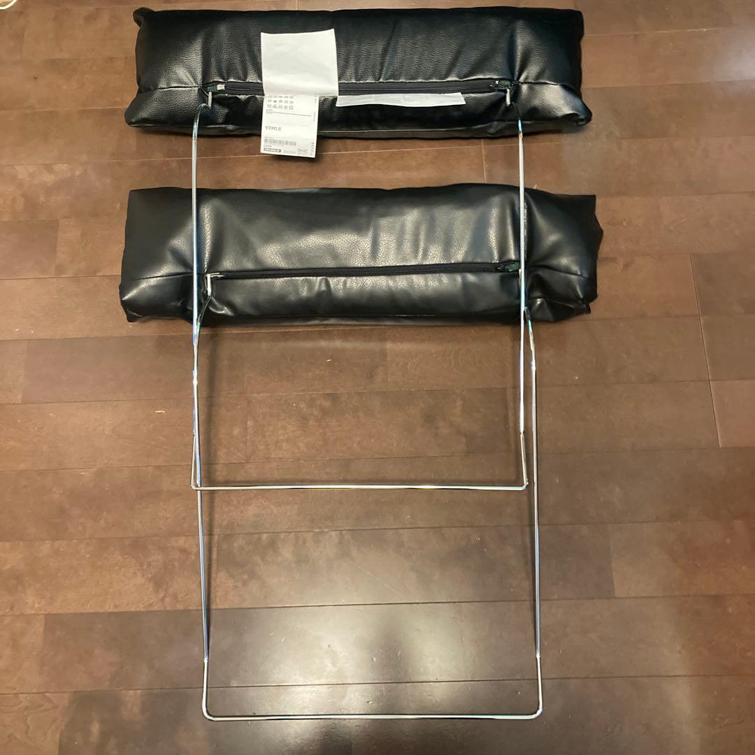 IKEA VIMLE ブラック　ソファ用ヘッドレスト2点セット