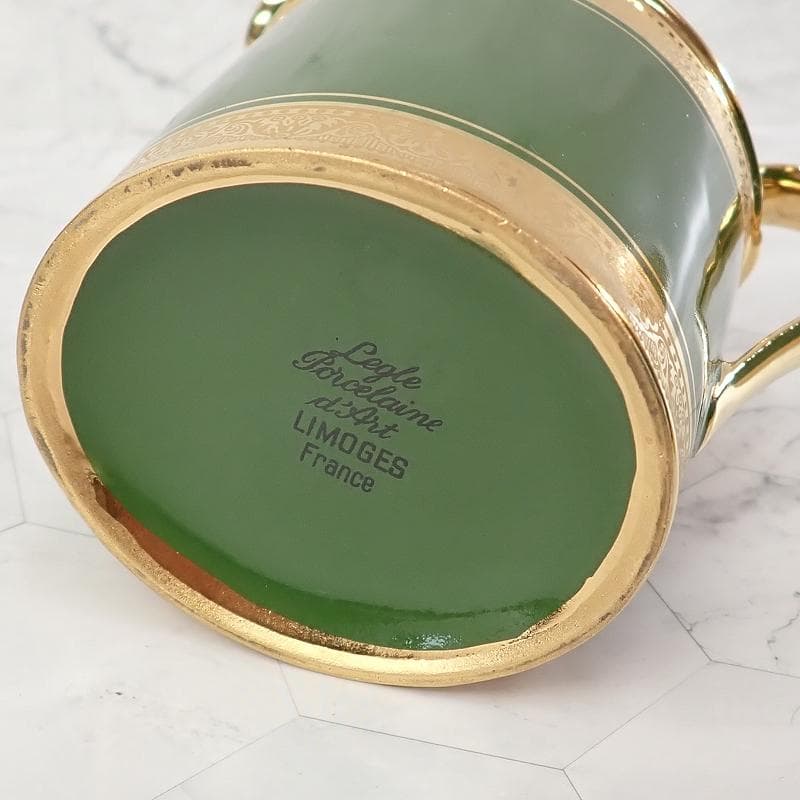 RU-5327 LEGLE PORCELAINE リモージュ ３点 set