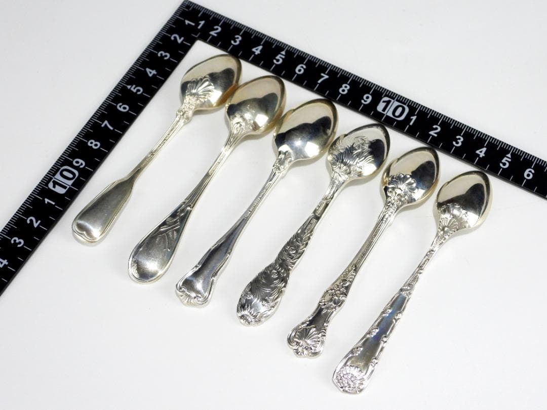 ティファニー STERLING刻印 スプーン×6本セット TIFFANY 銀製