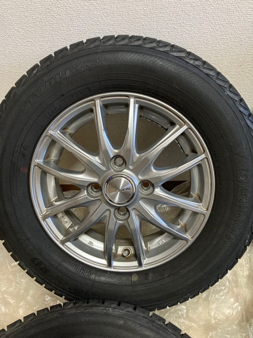 ほぼ新品 165/70R13 ヨコハマタイヤice GUARD iG30