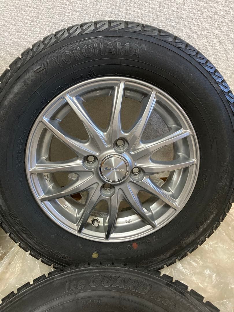ほぼ新品 165/70R13 ヨコハマタイヤice GUARD iG30