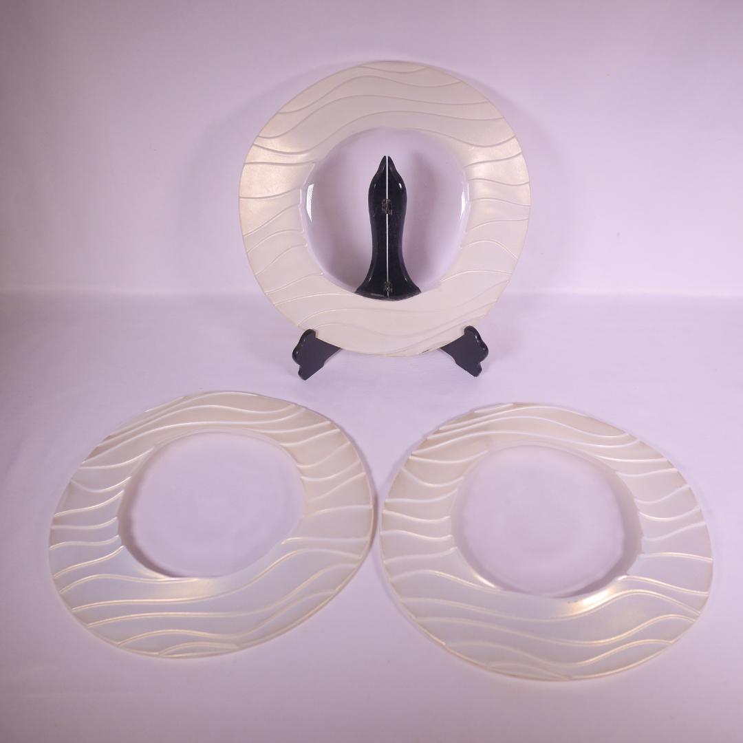 Nachtmann ナハトマン サハラ プレート ゴールド シルバー 10枚