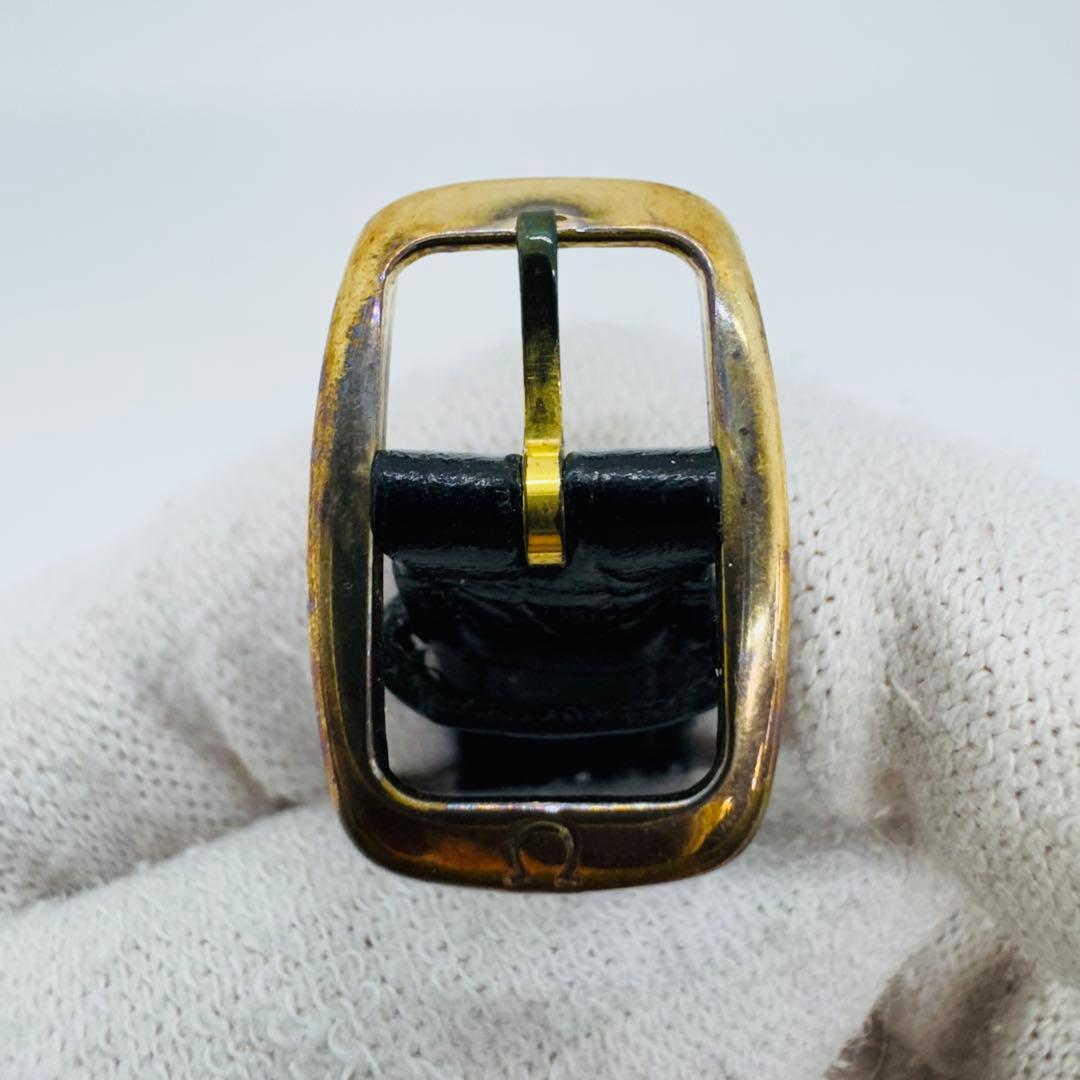 ✨OMEGA✨オメガ✨デビル✨ゴールド文字盤✨レディース✨手巻き✨腕時計✨