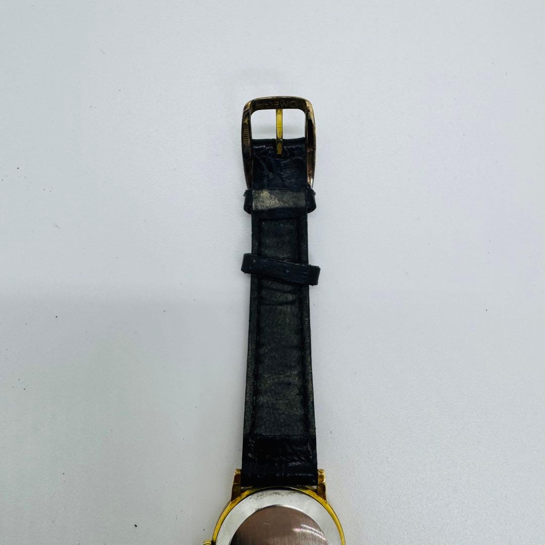 ✨OMEGA✨オメガ✨デビル✨ゴールド文字盤✨レディース✨手巻き✨腕時計✨