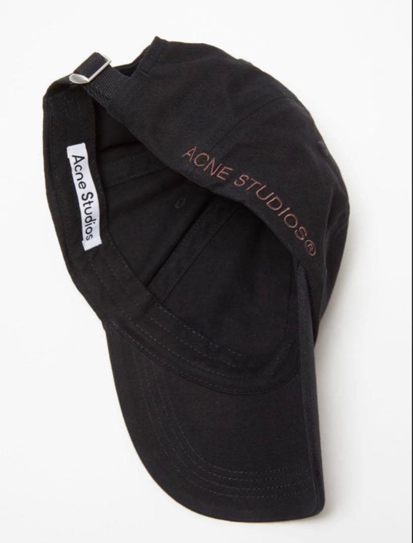 美品　ACNE STUDIOS キャップ　ブラック