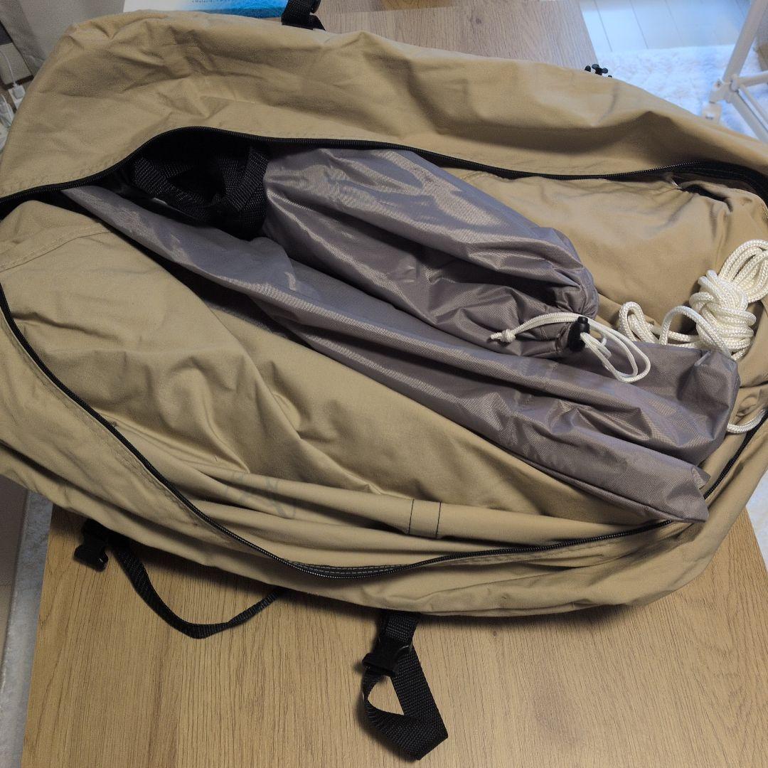 【1回使用】DOD ワンポールテントRX(M) TC ＆ 専用インナーセット