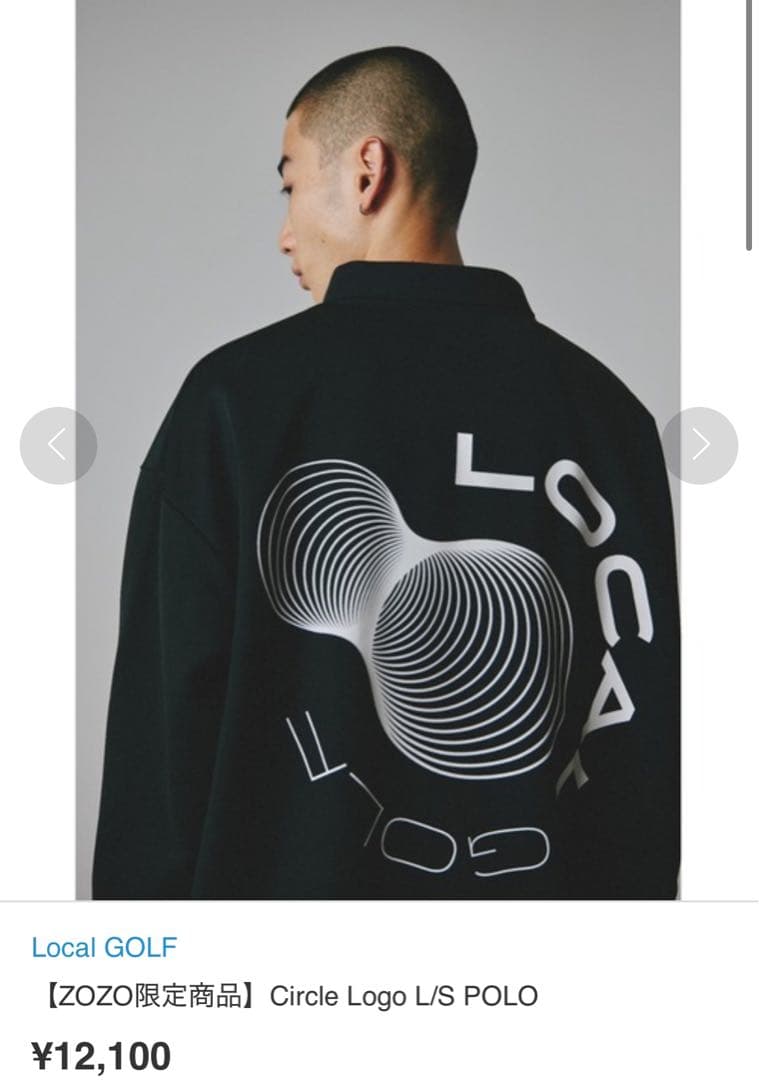 local golf【ZOZO限定商品】Circle Logo POLO