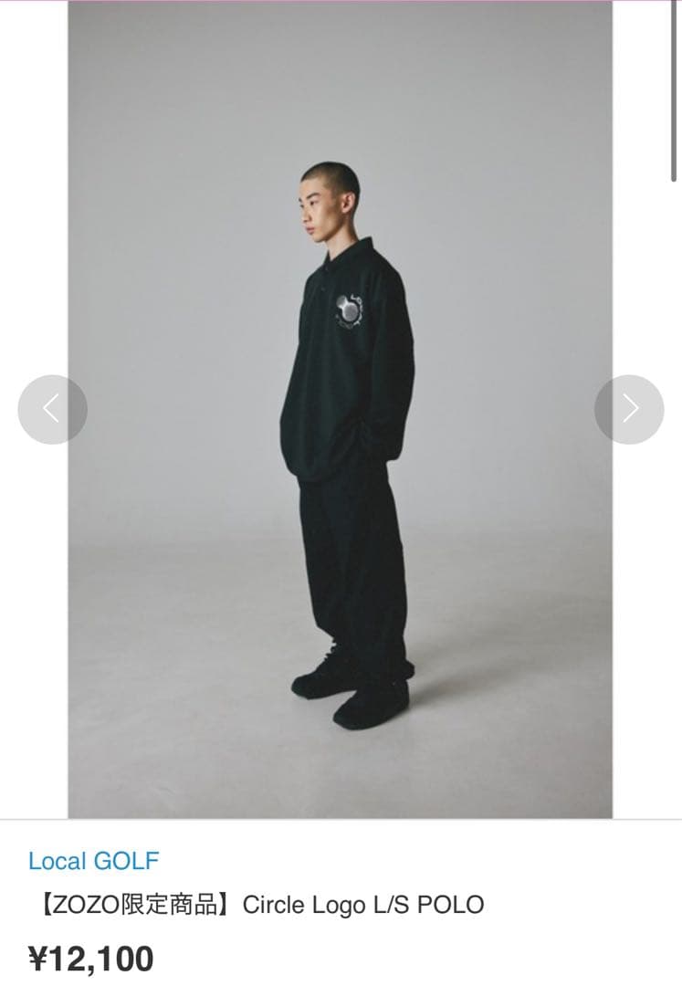 local golf【ZOZO限定商品】Circle Logo POLO