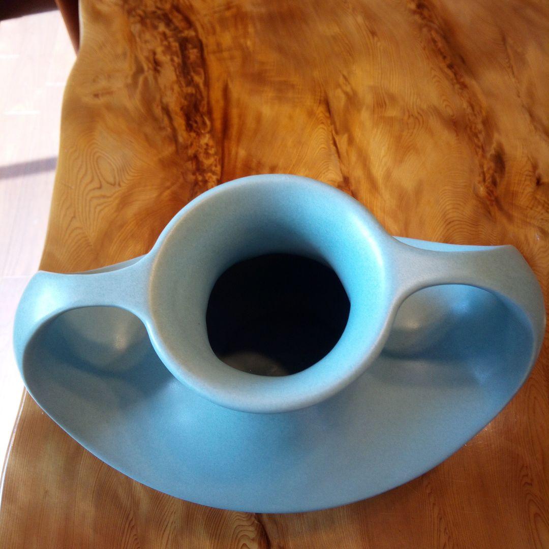 バリ島　ジェンガラ　ラフラワーベース　Jenggala Keramik