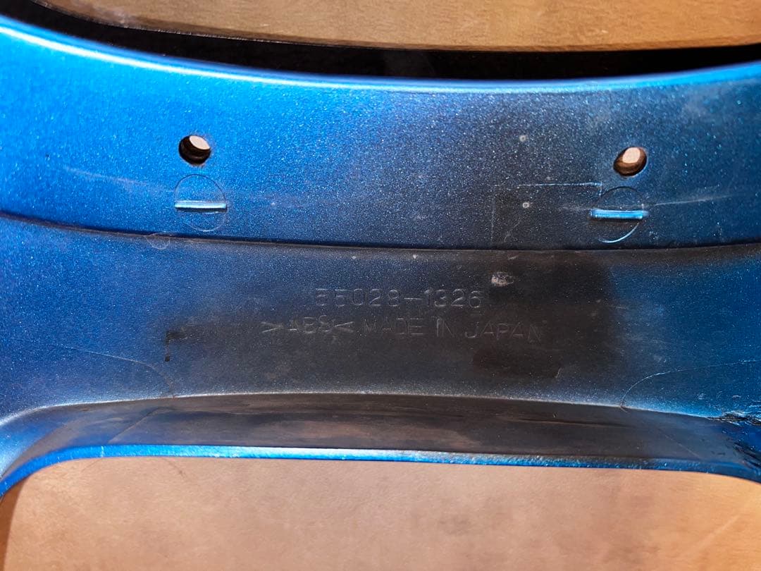 zrx400 純正カウル　ステー　クリアレンズ付き