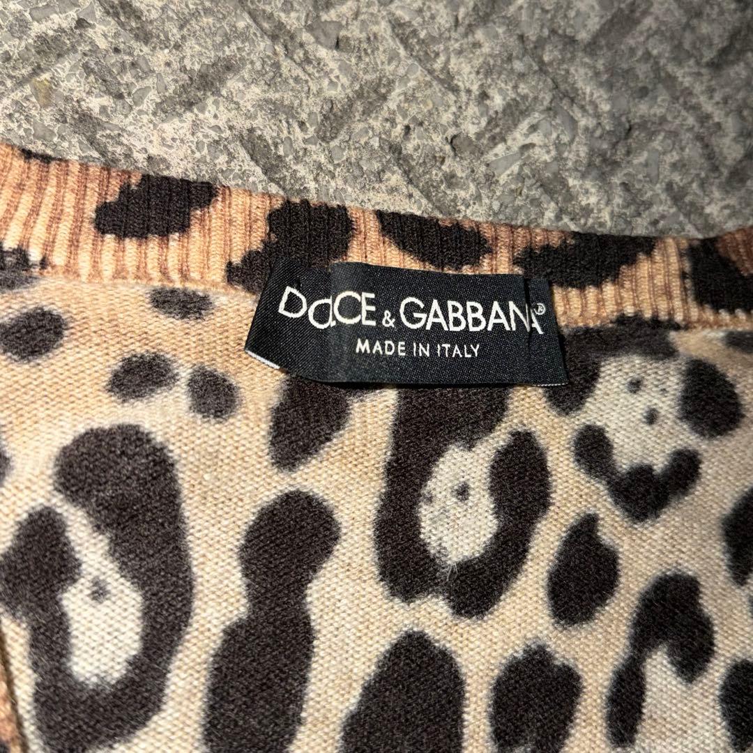 00s archive Dolce & Gabbanaカシミヤ100%定価15万
