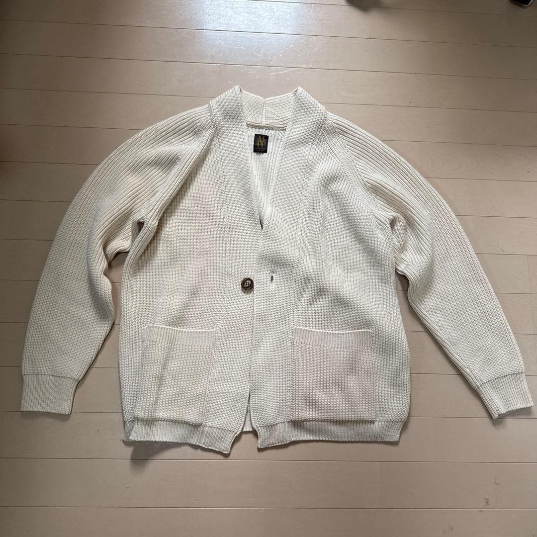 【りえぽんさん専用】BATONER バトナー　オフホワイト　カーディガン