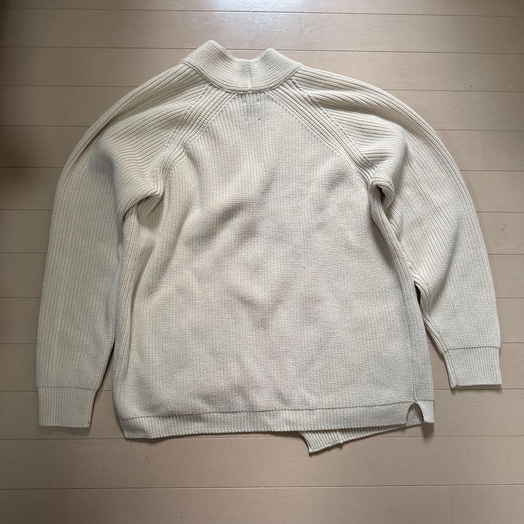 【りえぽんさん専用】BATONER バトナー　オフホワイト　カーディガン