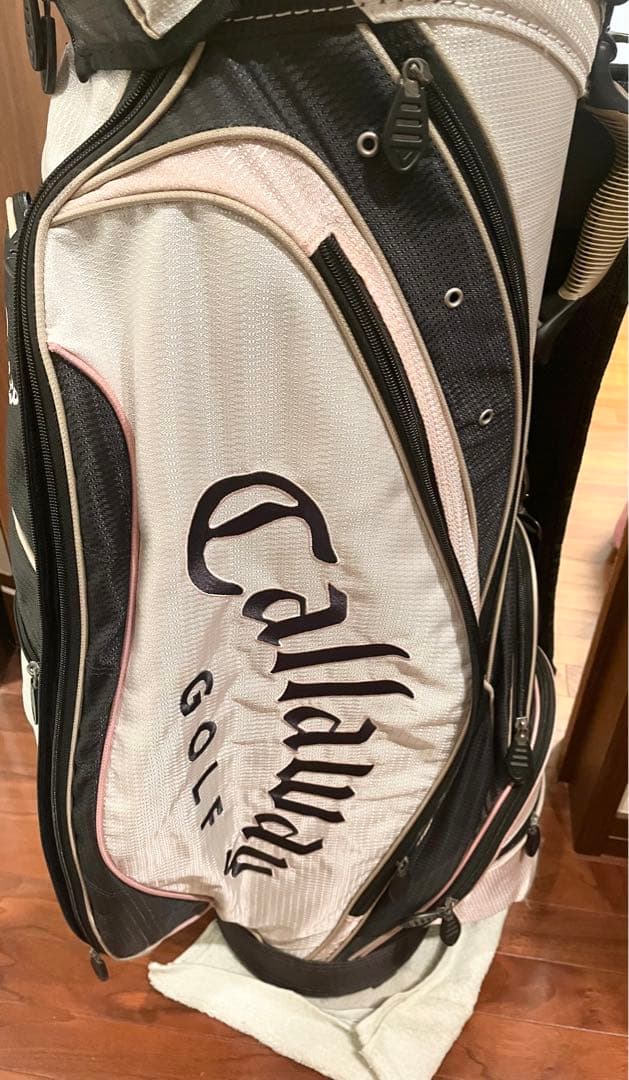 Callaway ゴルフバッグ ホワイト/ブラック　メンズ　レディース