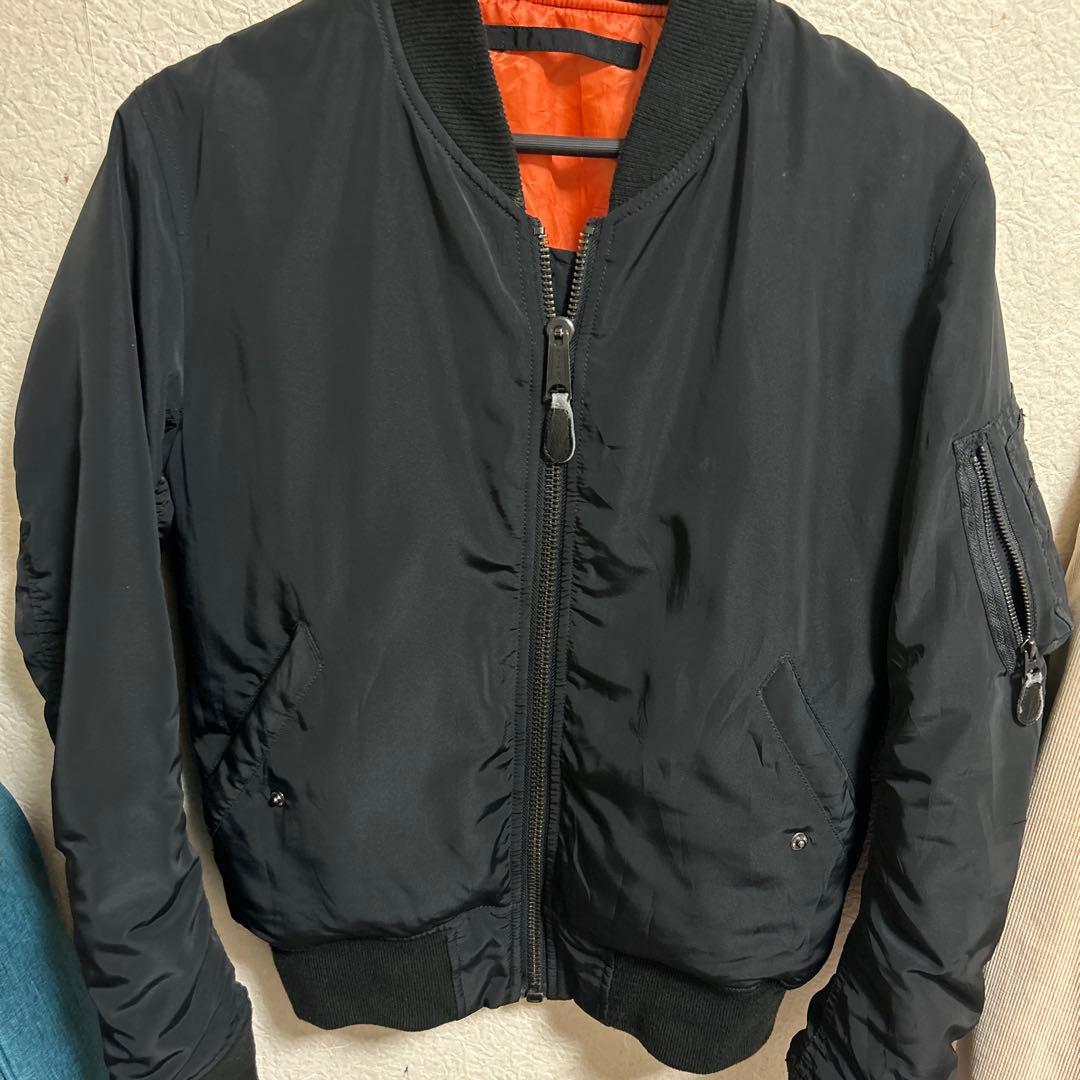 AVIREX MA-1 フライトジャケット　ブラック