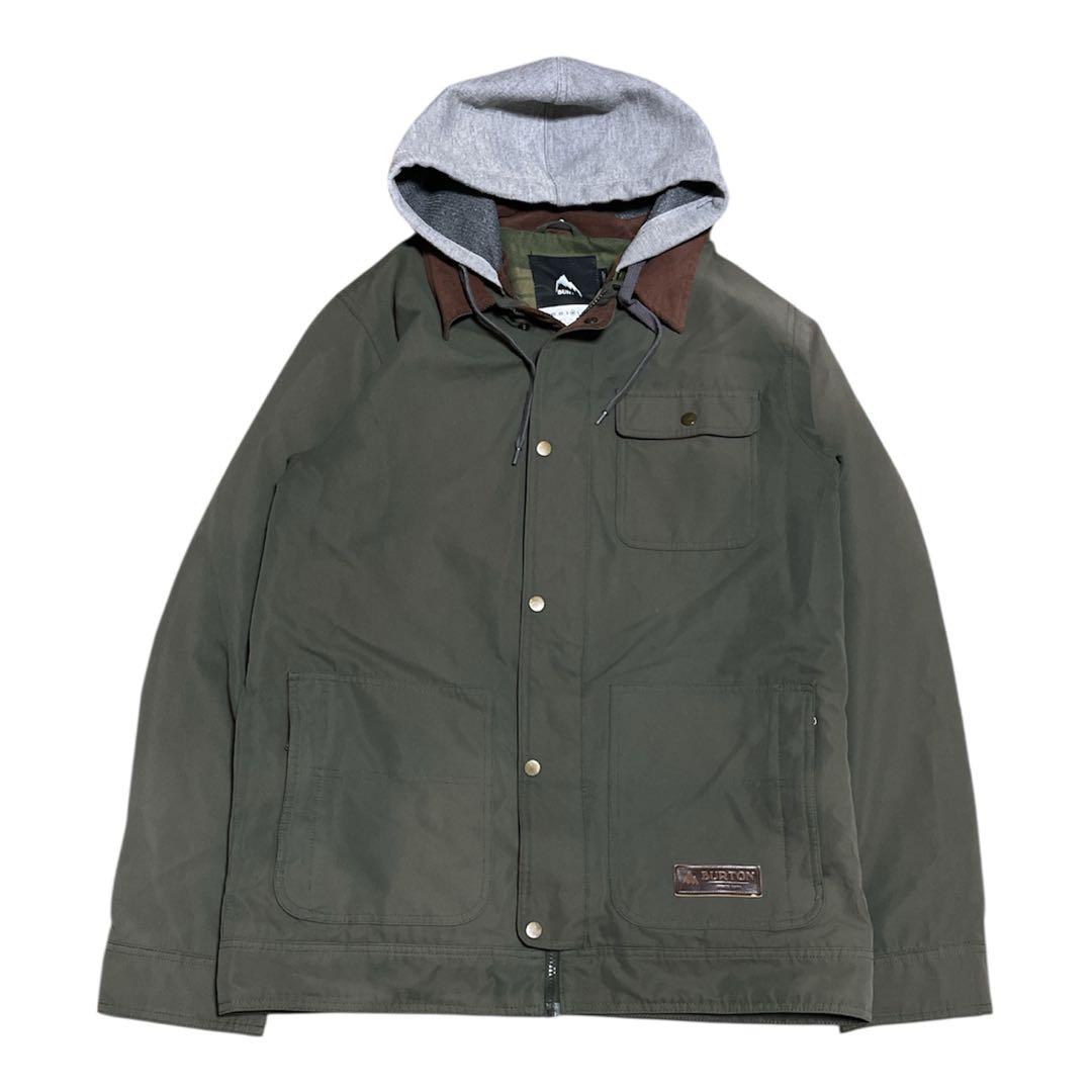 【大人気！】BURTON バートン オリーブ色 ジャケット スノボジャケット M
