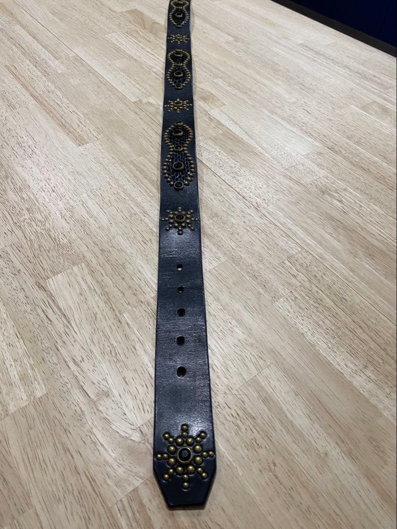 011 boss フォロー割 W34 スタッズ ベルト