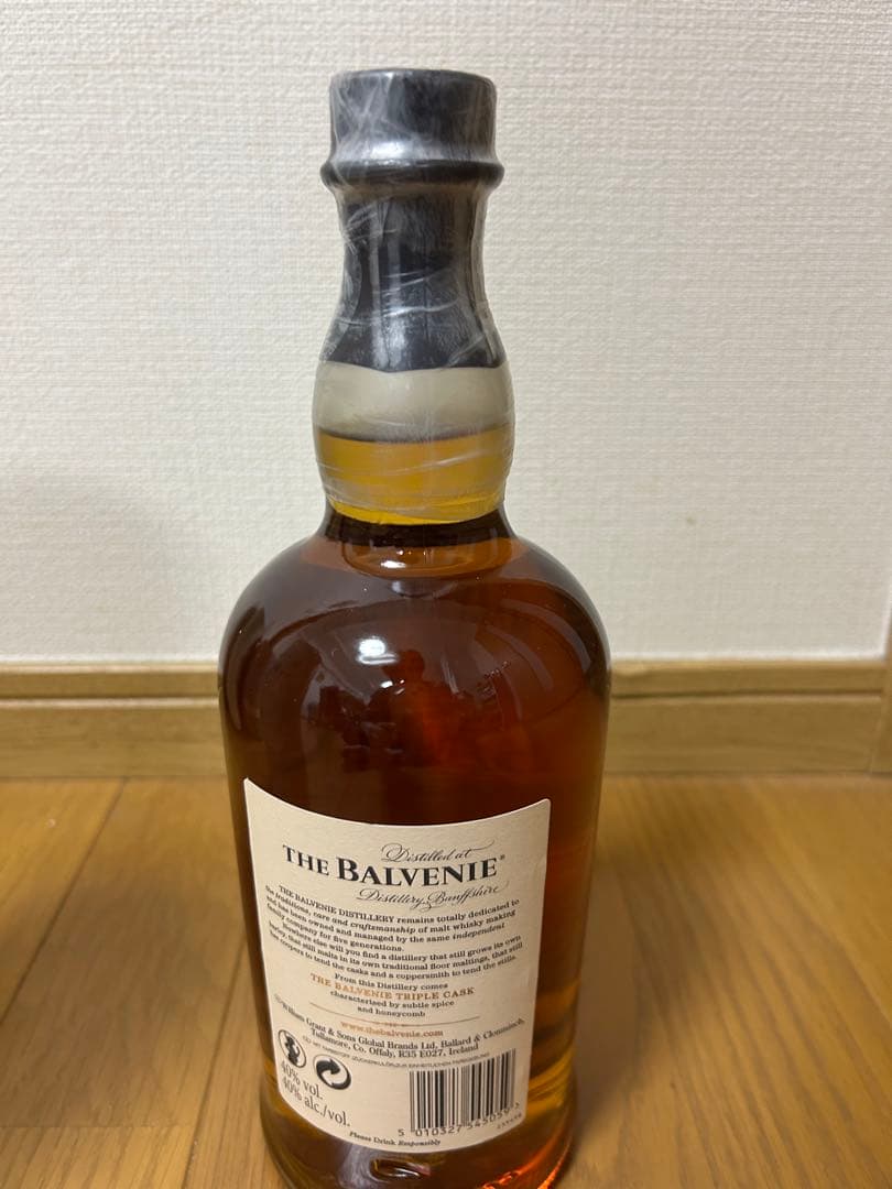 値下げ)1リットル大瓶THE BALVENIE TRIPLE CASK 12Y