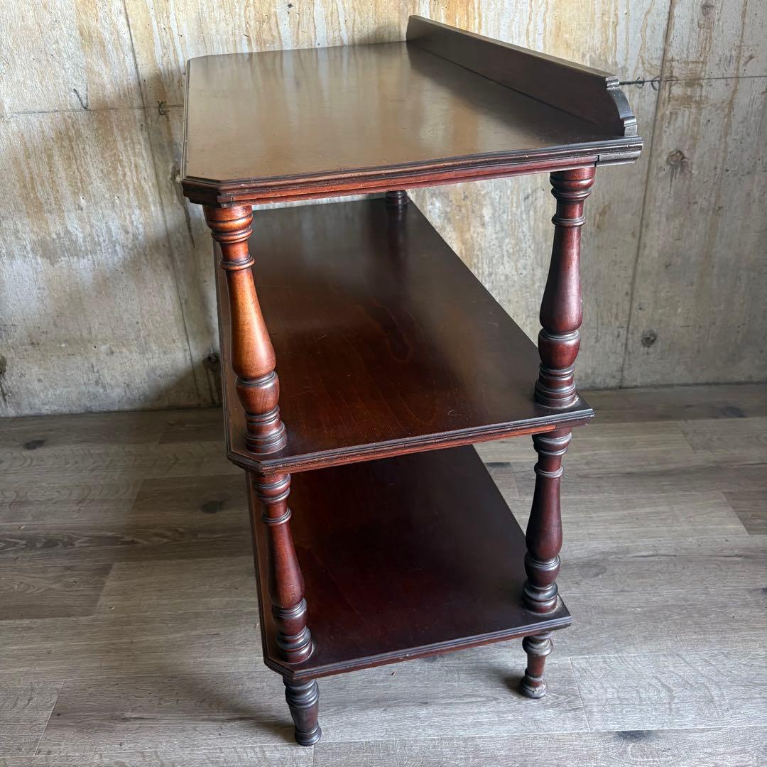 アンティーク　クラシック　オープンシェルフ　ヴィンテージ