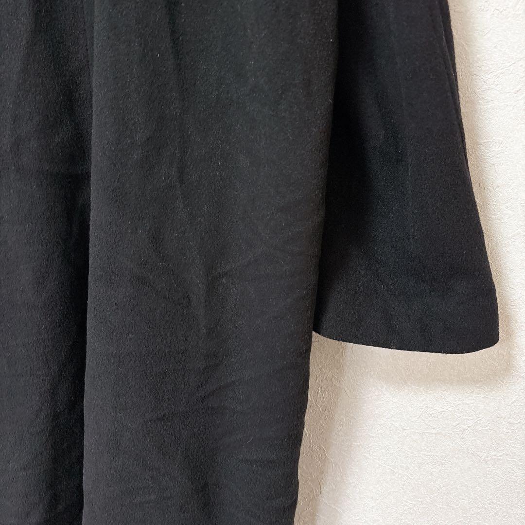 ジャーナルスタンダード ロングチェスターコートPONTETORTO 比翼 黒