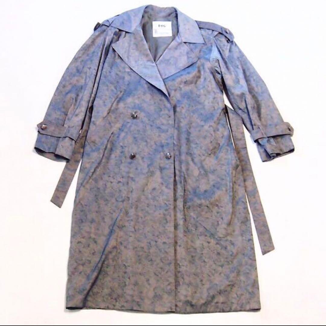 【希少】80s ビンテージ　トレンチコート　ロンドンフォグ　レアモデル　玉虫色