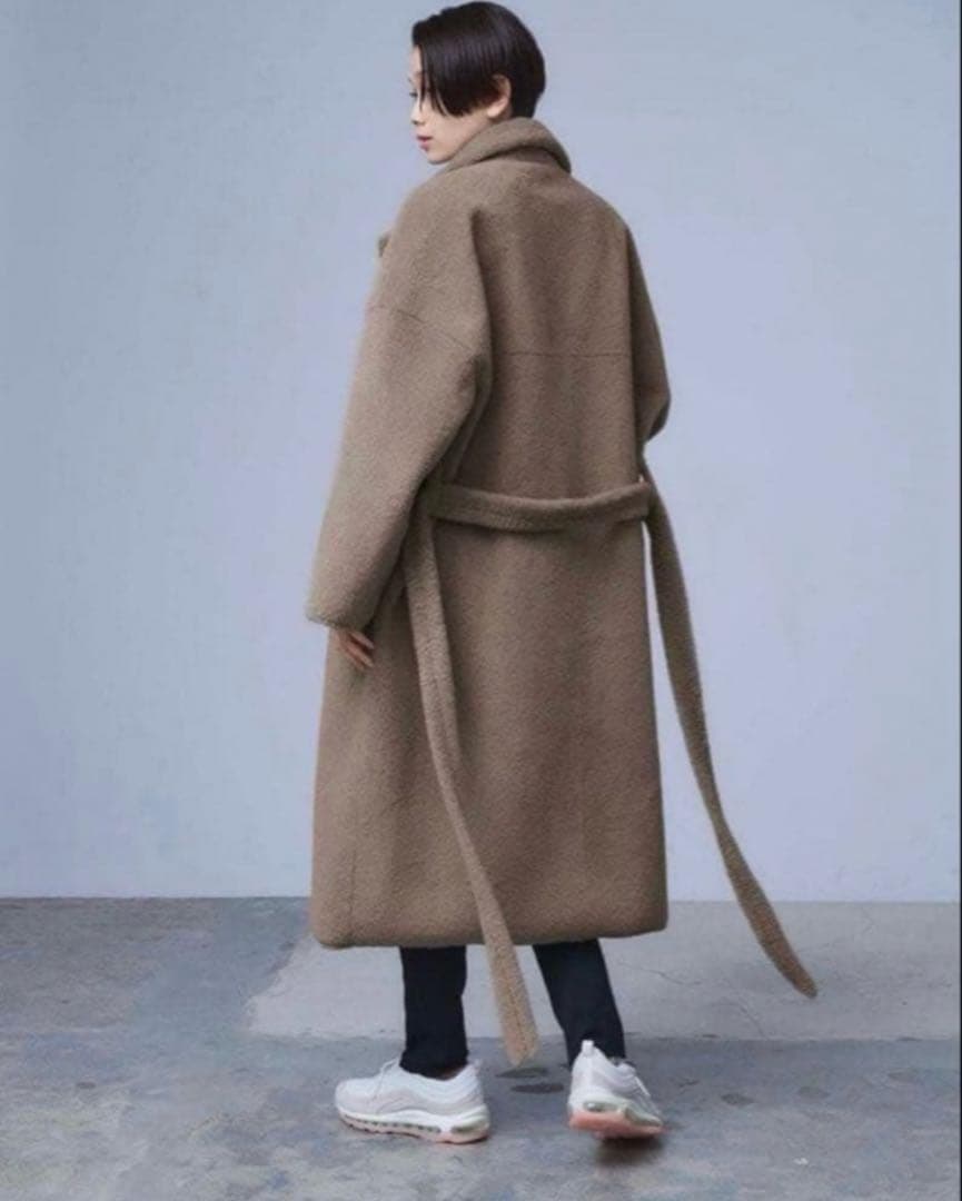 人気 スタニングルアー フェイクムートンコート ボア ベルト