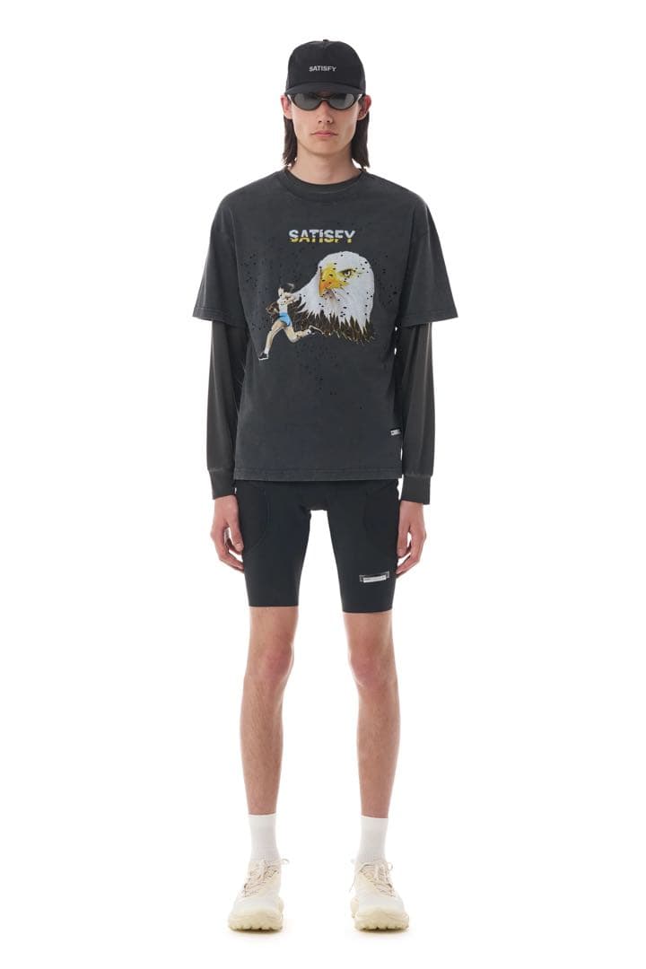 トップス satisfy running MothTech T XL