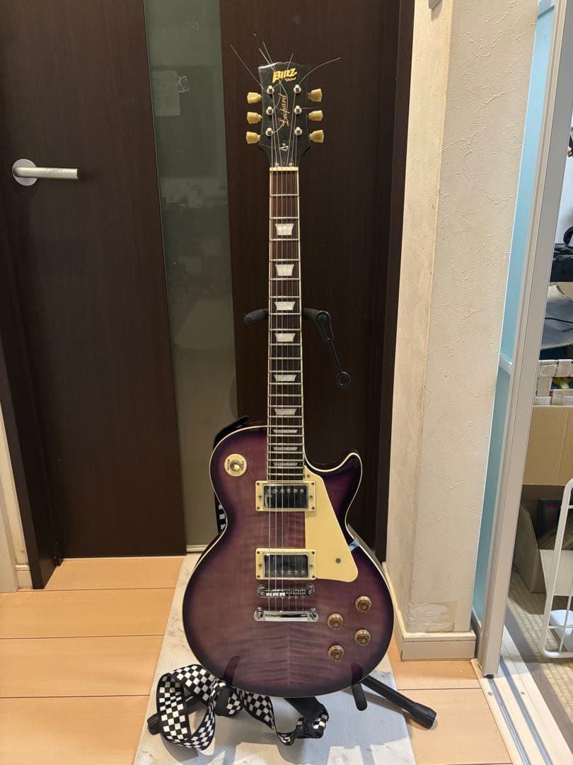 Blitz レスポールタイプ　パープル
