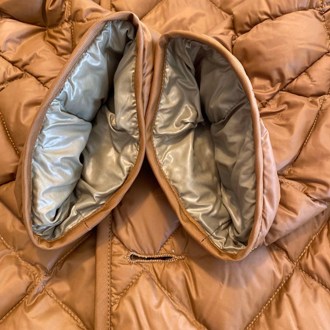 Gymplext ナイロンキルティングコート ブラウン　サイズ１２