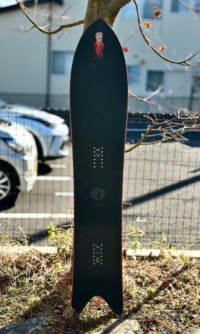 SIMS Solo 156 cm 2023-24完売モデル 美品 フィッシュ
