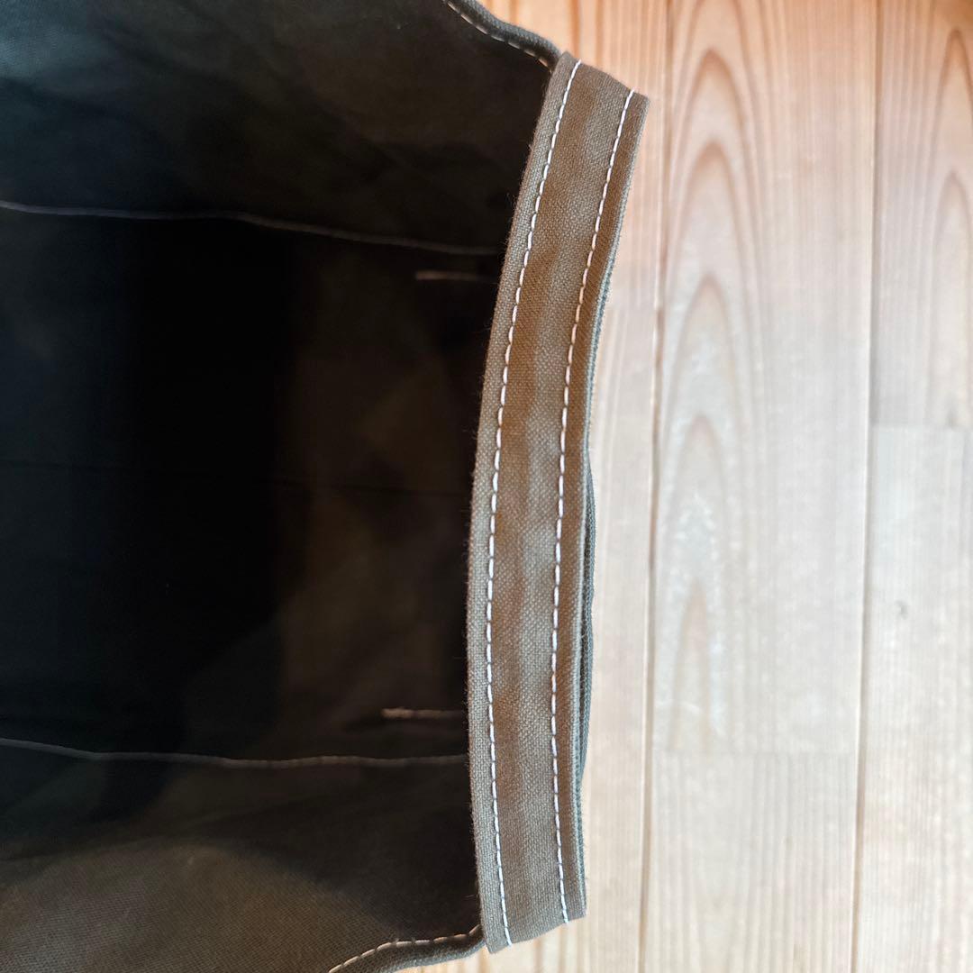 【レア＆極美品】TEMBEA BOOK TOTE オリーブ×ディープグリーン☆