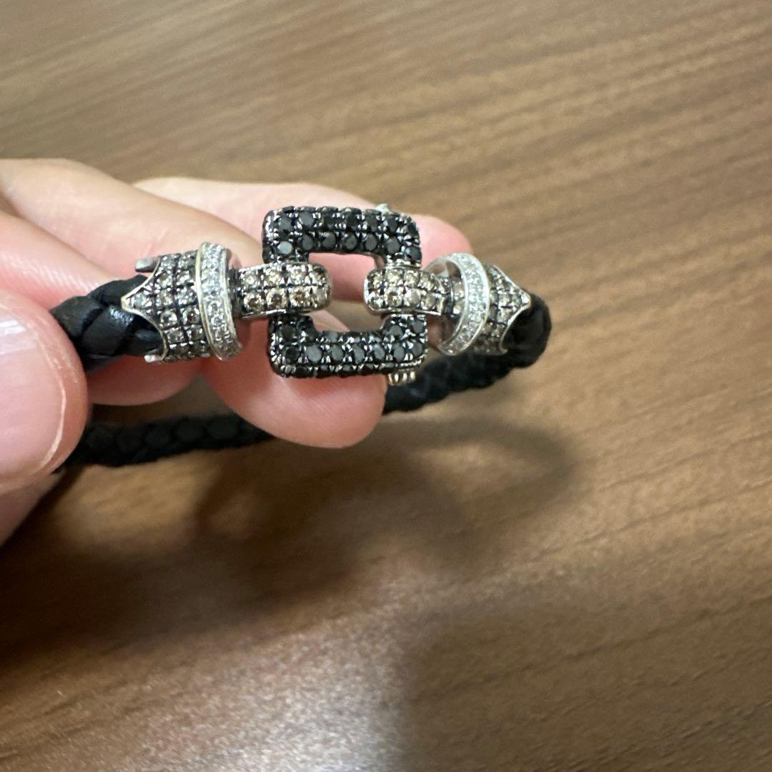 ブラックダイヤモンドブレスレット