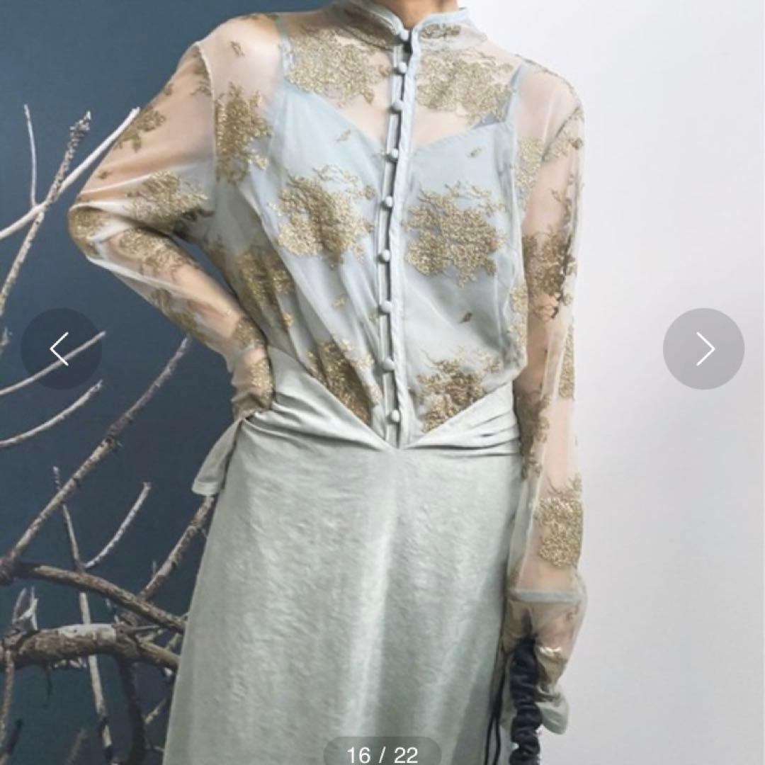 Ameri アメリヴィンテージ FLOWER LACE DRESS