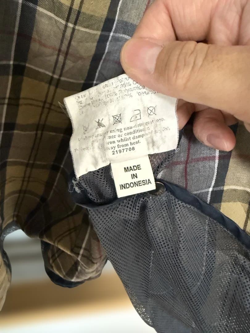 Barbour ネイビー　ビューフォート