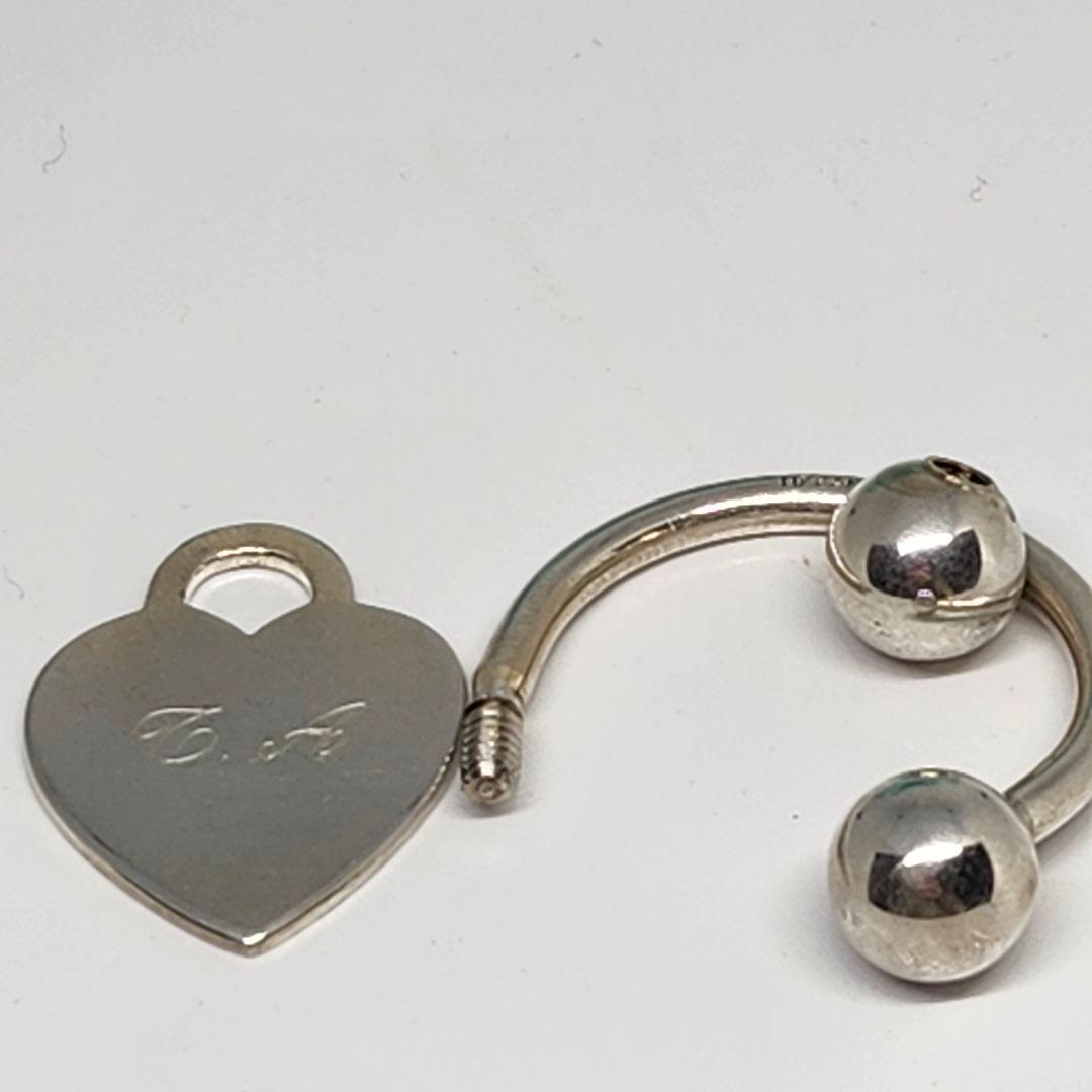 TIFFANY&Co ティファニー ハート キーリング シルバー925 2way