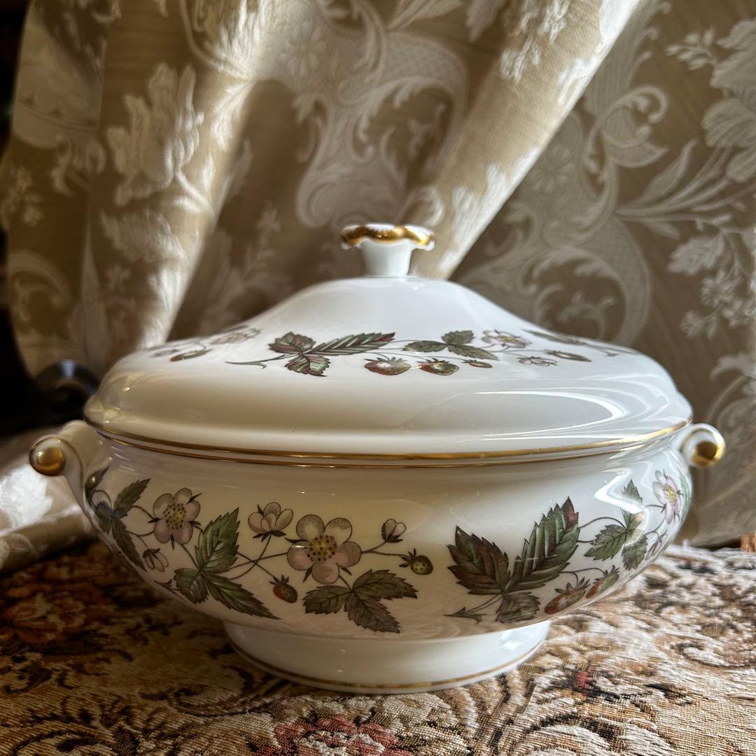 希少品！英国製 黒壺   strawberry hill