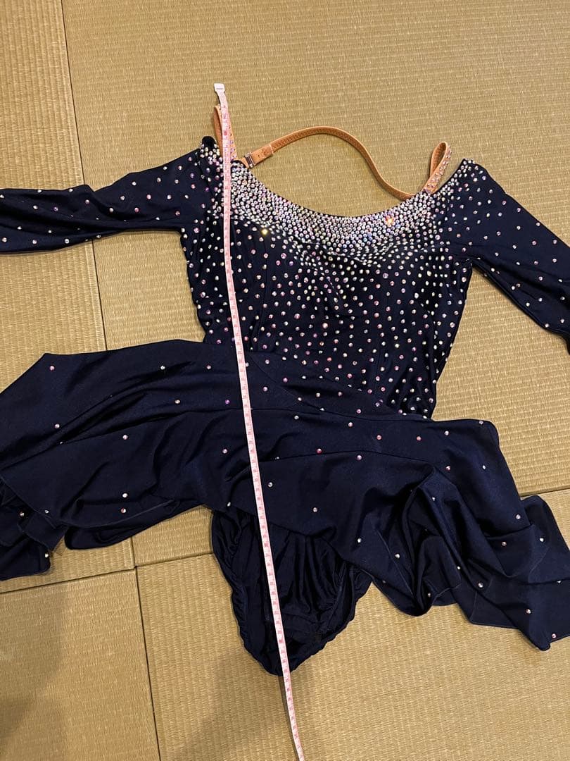 社交ダンス　ラテン用ワンピースドレス