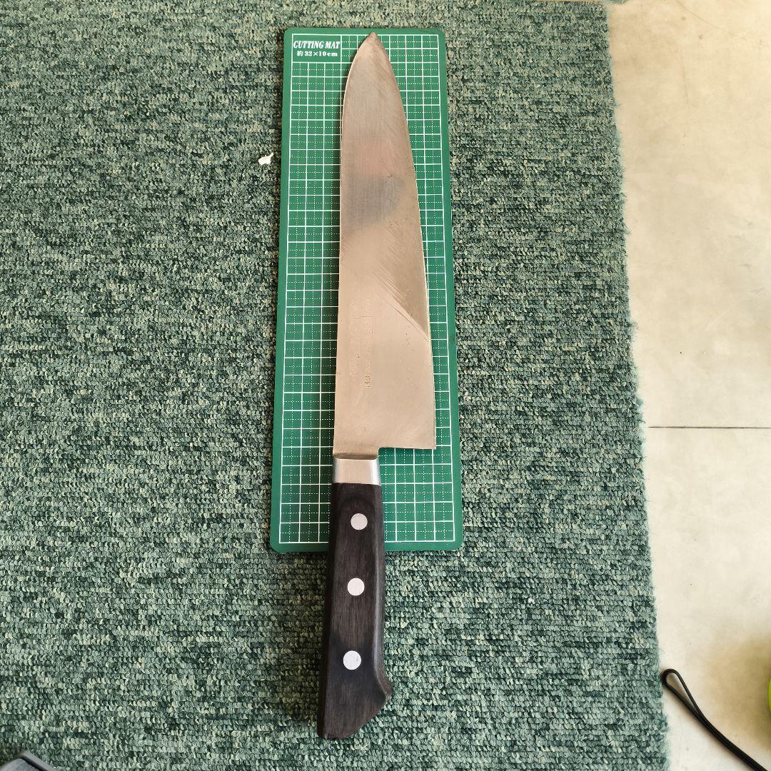 杉本　牛刀包丁　刃渡27㎝　全長40㎝　和包丁　洋包丁　肉用　シェフナイフ　東京