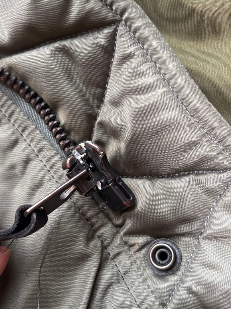 【希少】60's CONMARジップ N-3B フライトジャケット ファー