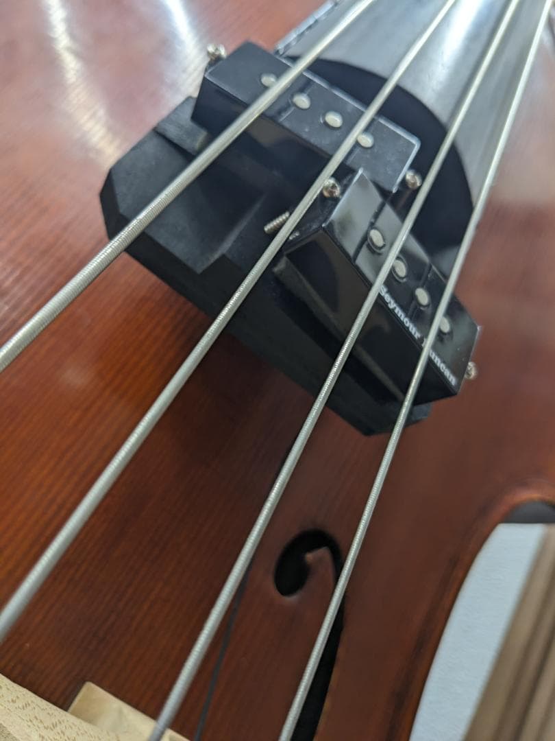 Billion GOLD 999　ウッドベース用 ピックアップ　ダイスノブ