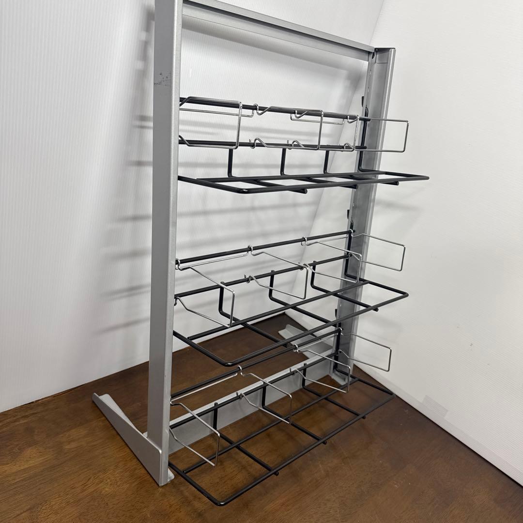 ディスクラック 3段 スリム ×2 セット CD DVD 収納 ラック